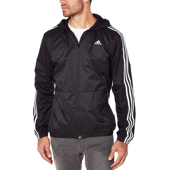 Adidas Hooded Windbreaker - Picture 1 of 8
